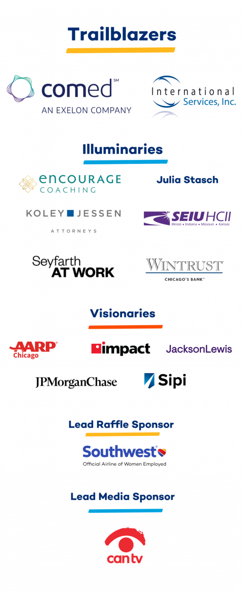 The Working Lunch 2026 Sponsors.